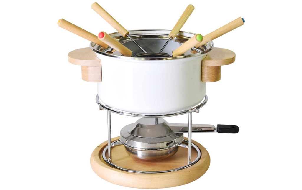 Nouvel Service à fondue à la viande Elisa 9 pièces