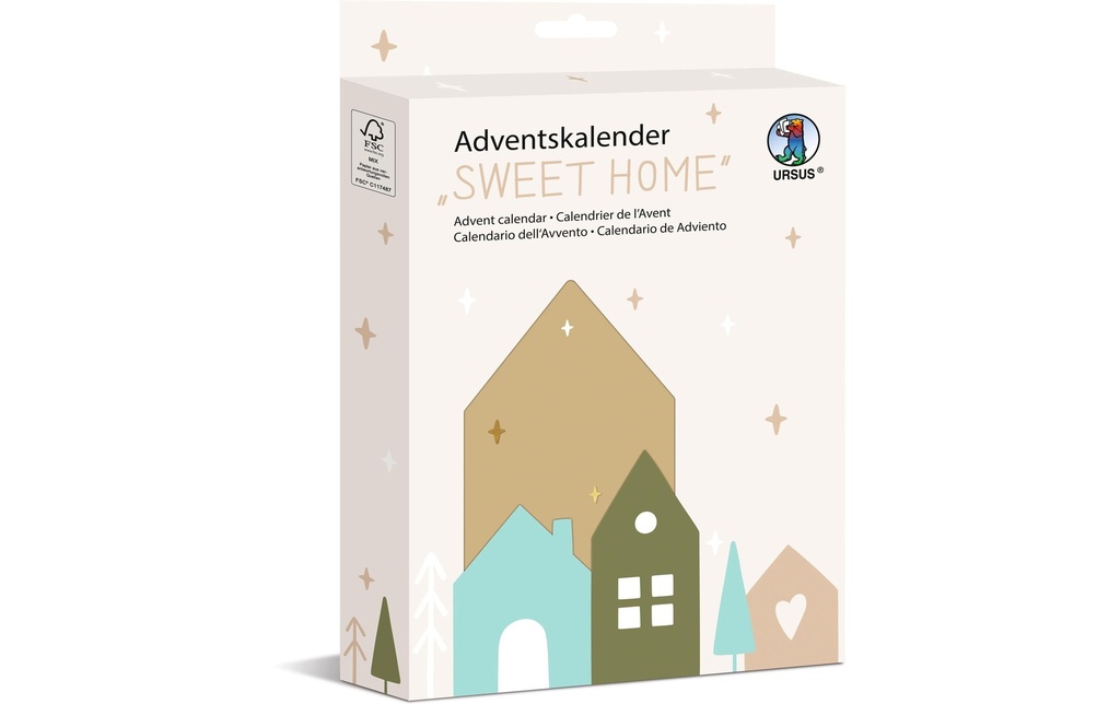 URSUS Calendrier de l’Avent Sweet Home