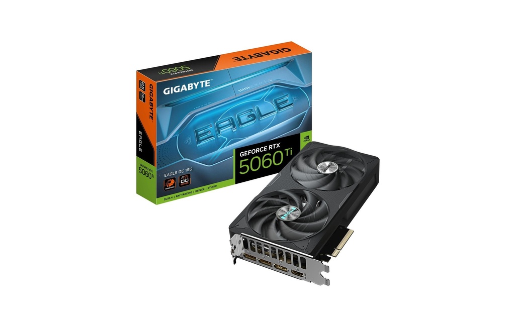 Gigabyte Carte graphique GeForce RTX 5060 Ti EAGLE OC 16G