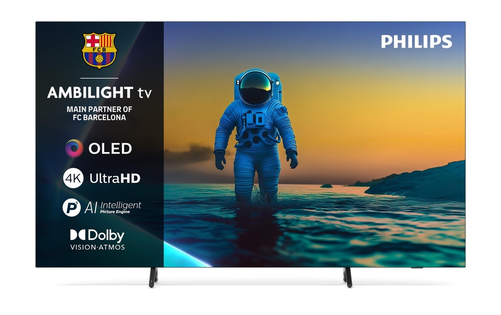 Philips TV 77OLED810/12 77 4K OLED Ambilight TV, 2025