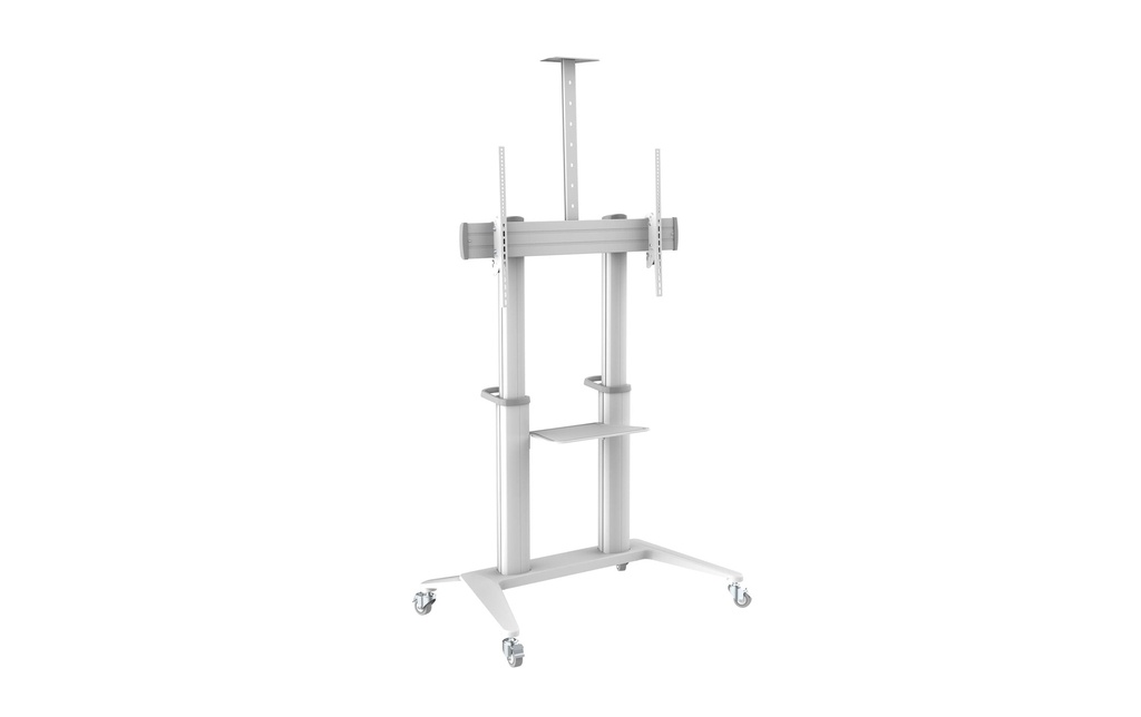 PureMounts Trolley TV PDS-0013C PureMounts DS, blanc