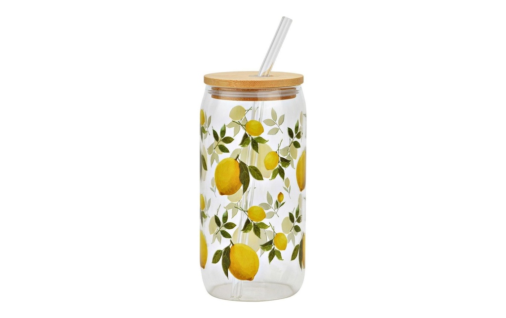 G. Wurm Verre Citron 500 ml, Jaune/Transparent