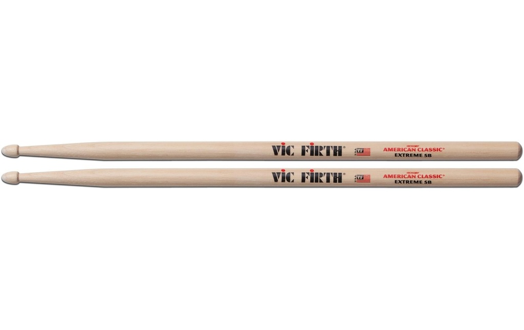 Vic Firth Baguettes de batterie X5B – 1 Paire/s