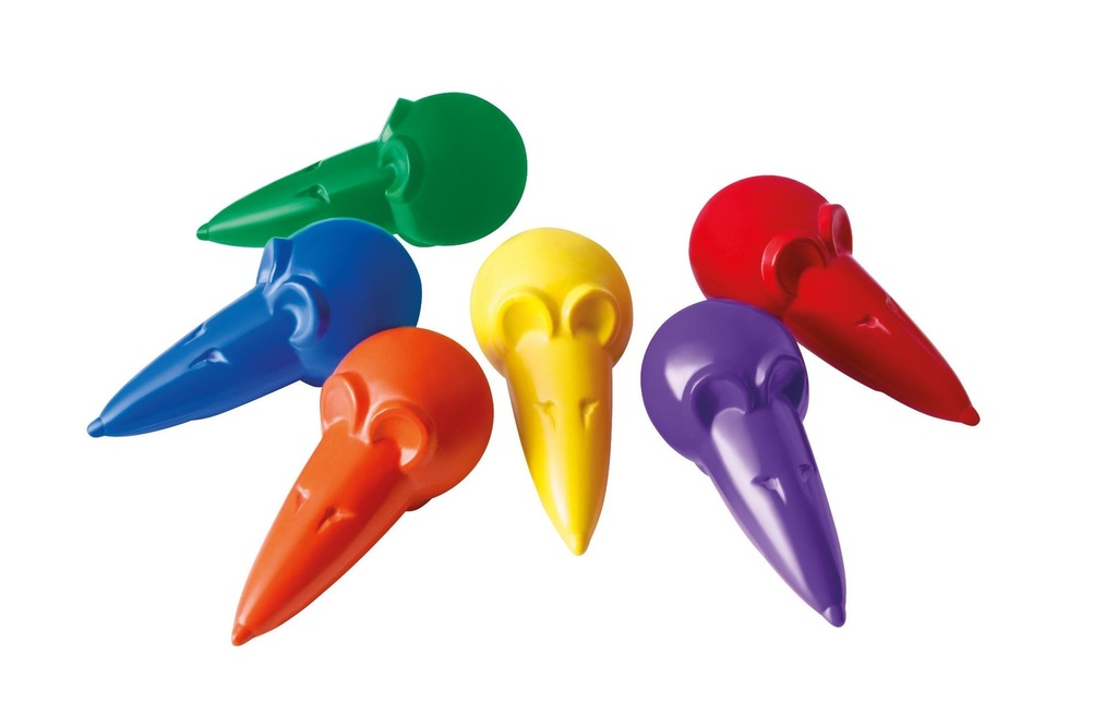 PELIKAN Souris crayon cire assorti (6 pces)