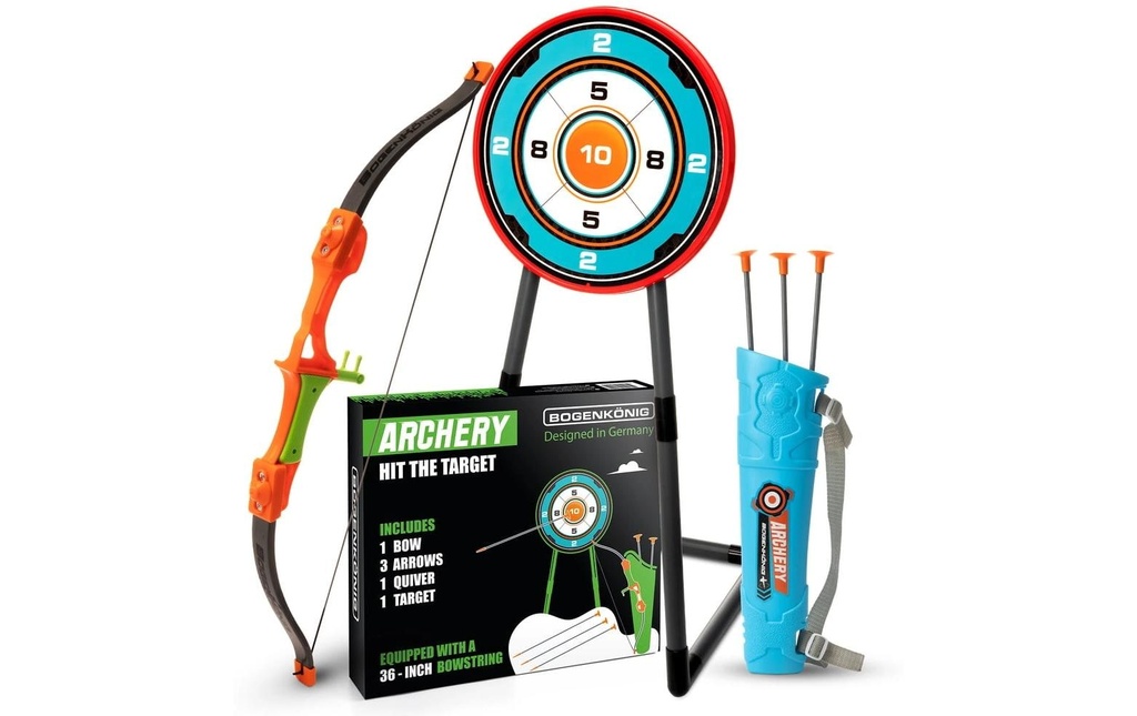 Bogenkönig Kit de tir à l'arc 7 pièces