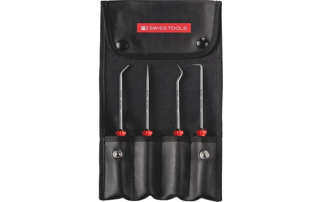 PB Swiss Tools Set d'outils à crochet PickTool 38681 SwissGrip Evo 4 pièces