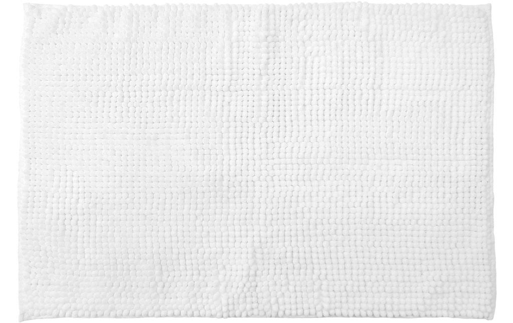 diaqua® Tapis de bain Chenille 90 x 60 cm, Blanc