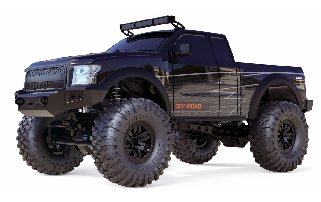 Amewi Scale Crawler Dirt Climbing PickUp 4WD, noir 1:10, RTR
