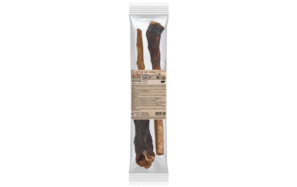 DeliBest Produit à mâcher  Origine Queue de bœuf env. 40 cm, 2 pcs.