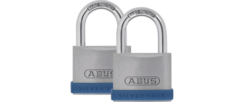 Abus Cadenas Silver Rock 5/40 Twins, 2 pièces
