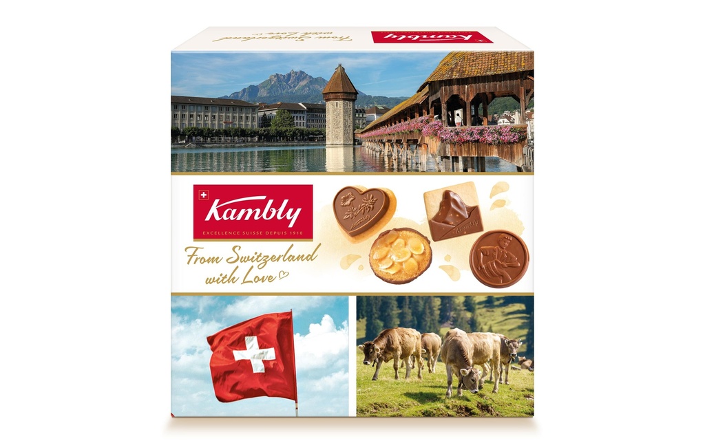 Kambly Petits gâteaux Assortiment de souvenirs 80 g