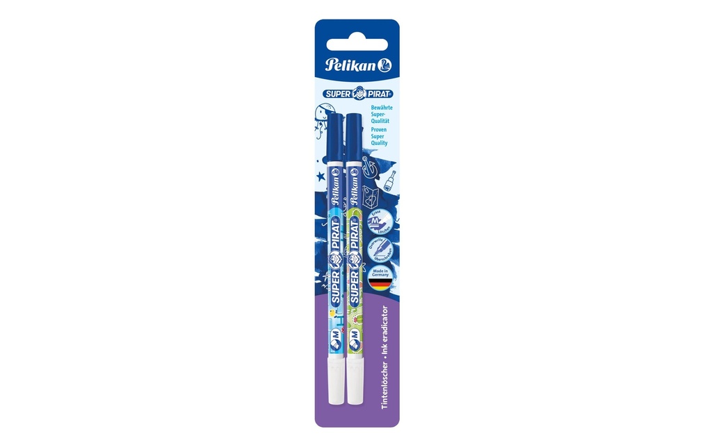 PELIKAN Effaceur Super Pirat M (2 pces)