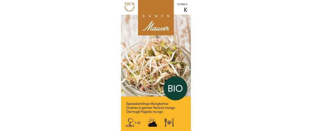Samen Mauser Germes de haricot mungo 200 g