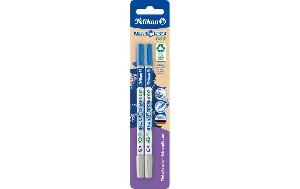 PELIKAN Effaceur Super Pirat ECO (2 pces)