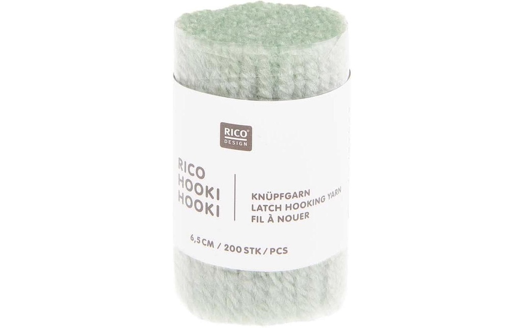 Rico Design Fil à nouer Hooki Menthe