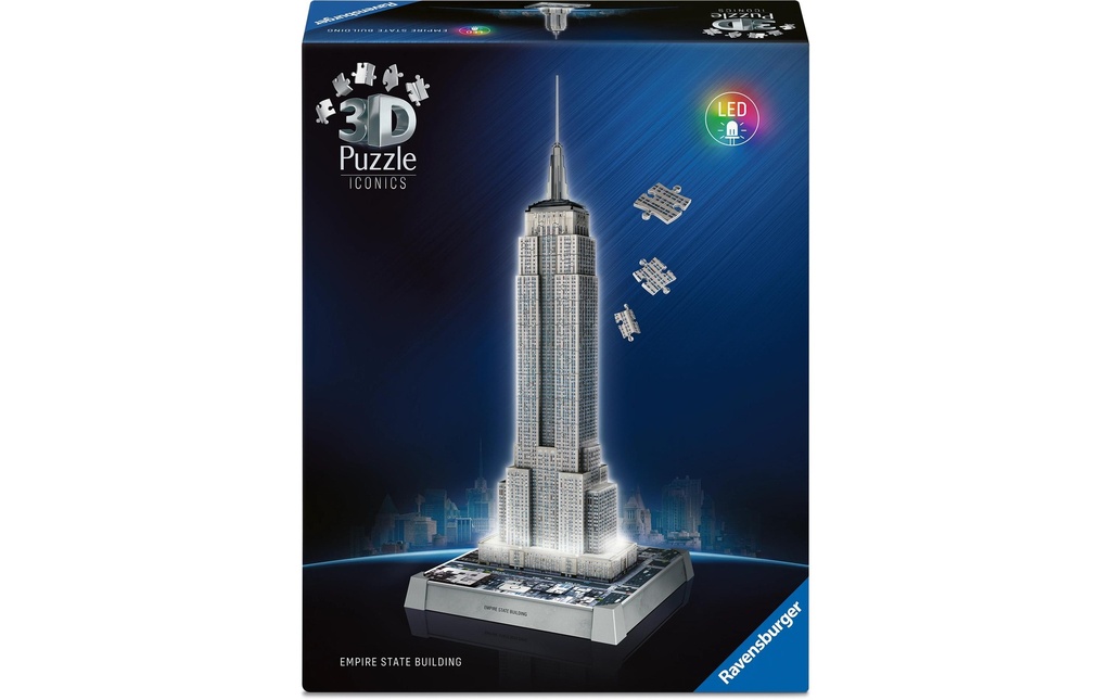 Ravensburger Iconics Lumière de l'Empire State Building