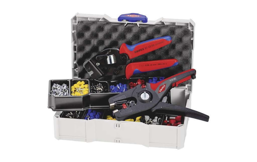 Knipex Assortiment de sertissage pour les embouts de fils