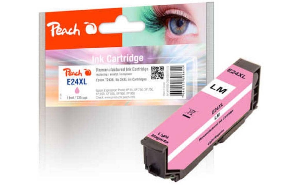 Peach Encre Epson T2436, No 24XL Light Magenta