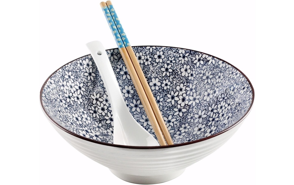 Ibili Set Ramen Sapporo 1 Pièce/s,Noir/Blanc