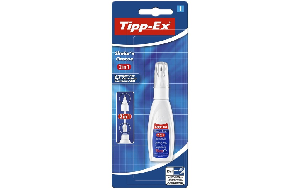 Tipp-Ex Stylo correcteur Shaken Choose 15 ml, 1 pièce