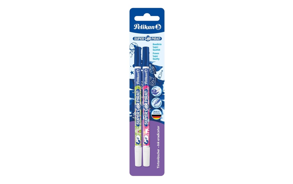 PELIKAN Effaceur Super Pirat F (2 pces)