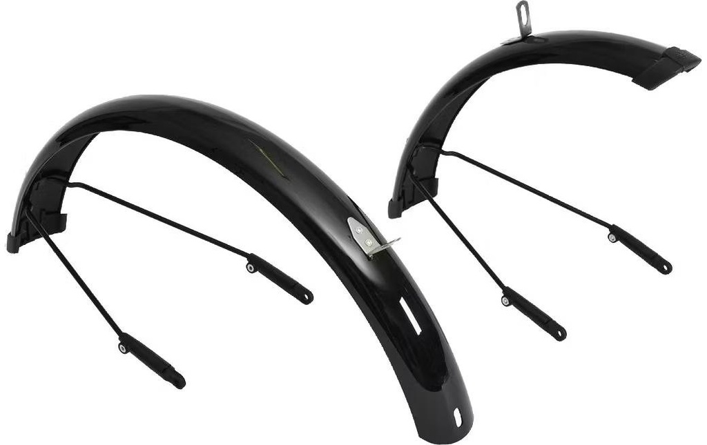 PUKY Kit de garde-boue LS-PRO 20 Noir