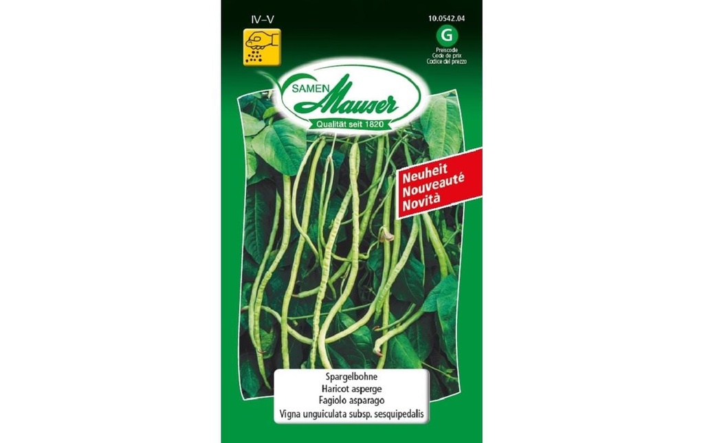 Samen Mauser Semence Haricot asperge
