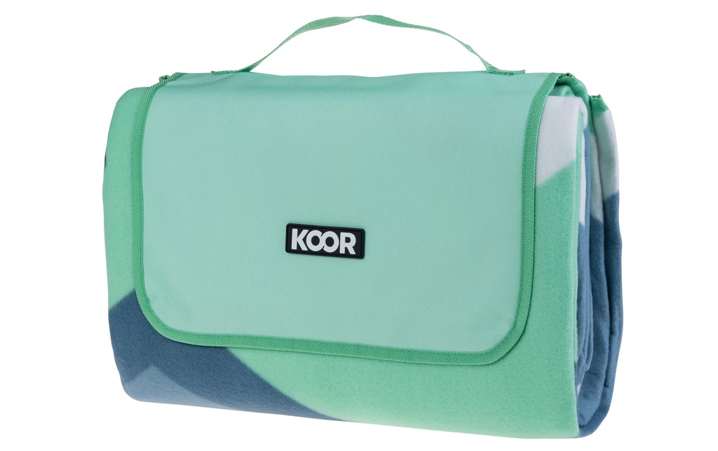 KOOR Couverture de pique-nique Monte-Verde 200 x 200 cm