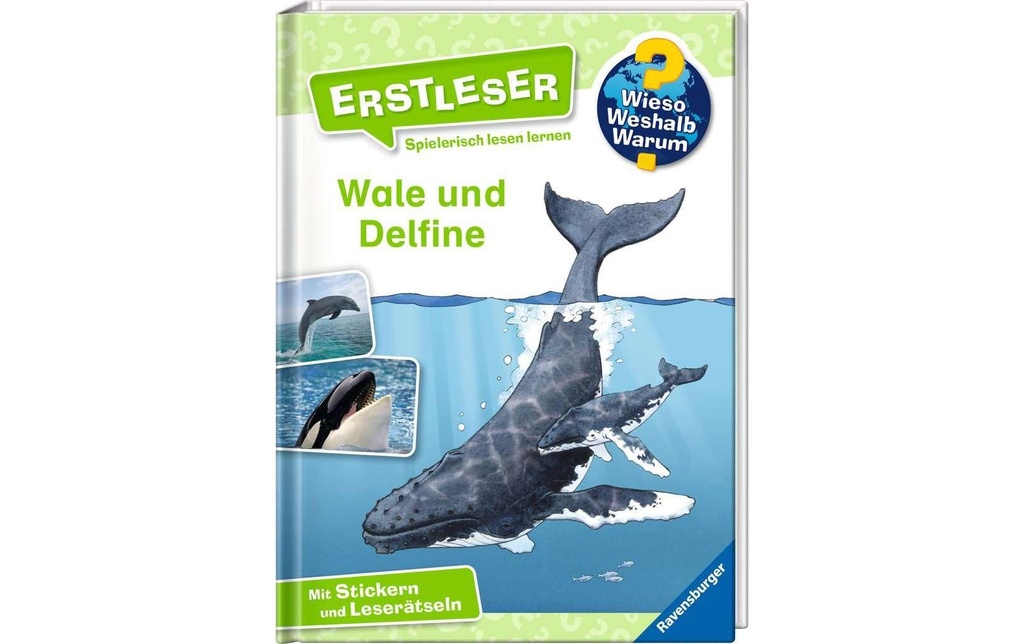 Ravensburger Livres pratiques pour enfants WWW Erstleser: Wale und Delfine