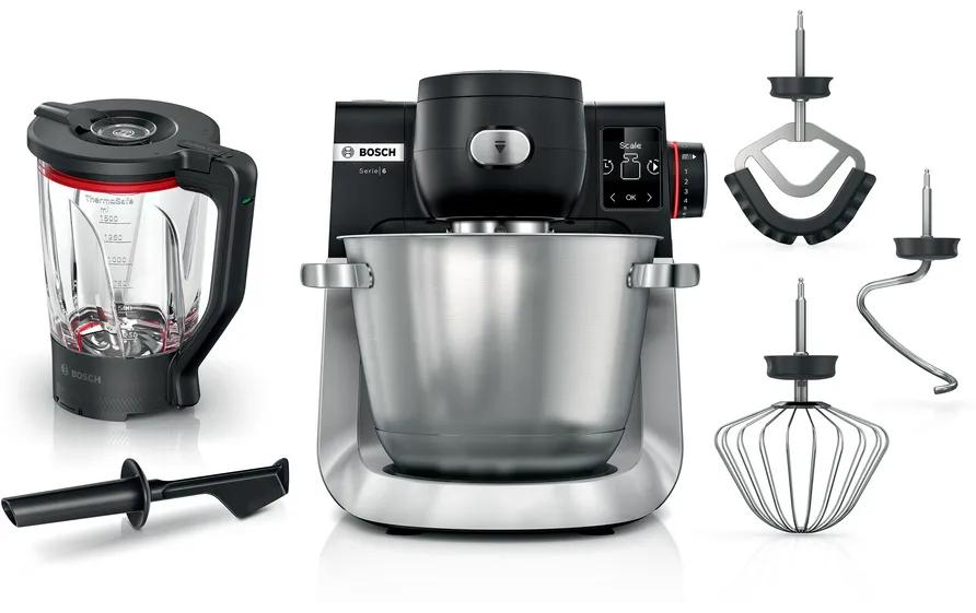 Bosch Robot ménager Série 6 MUMS6ZS17 Acier inoxydable/Noir