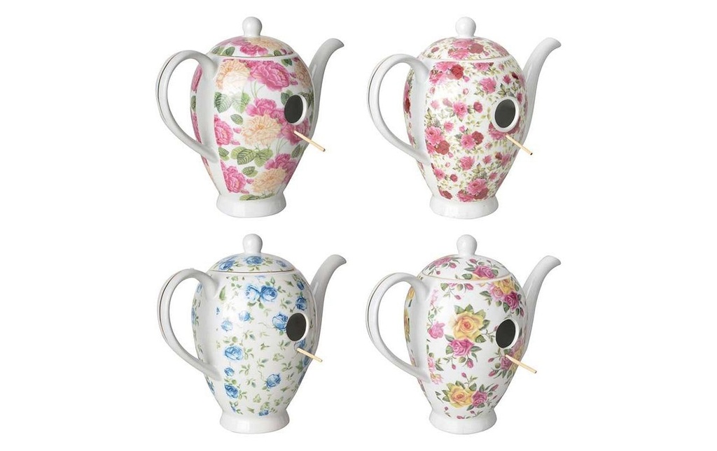 Esschert Design Nichoir Cafetière, assorti