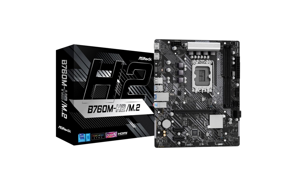 ASRock Carte mère B760M-H2/M.2