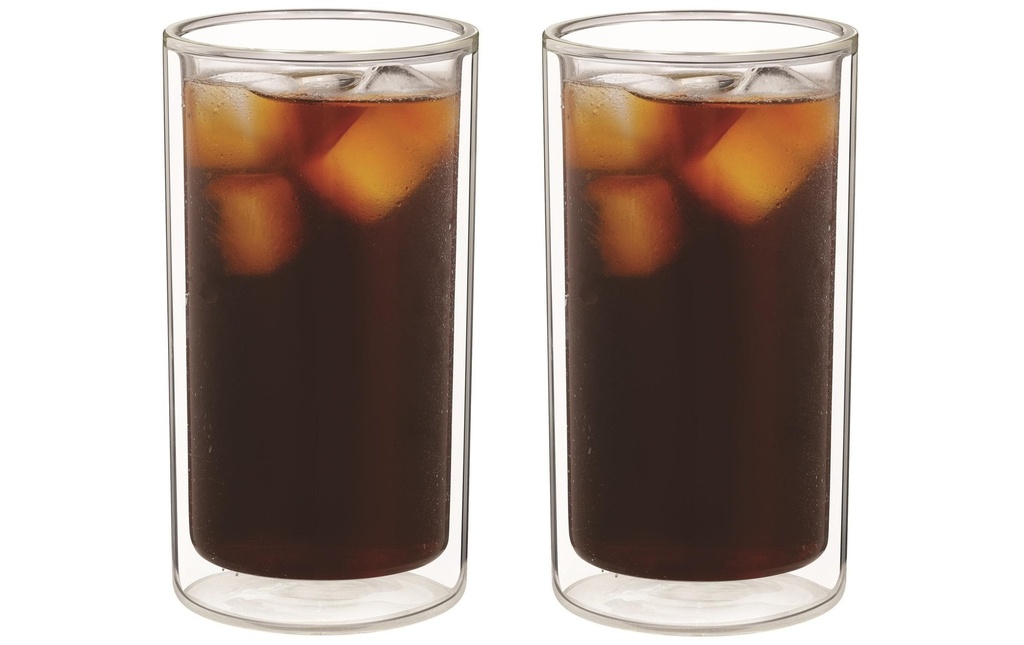 De'Longhi Gobelet à café Cold Brew DLSC325 300 ml, 2 Pièce/s, Transparent