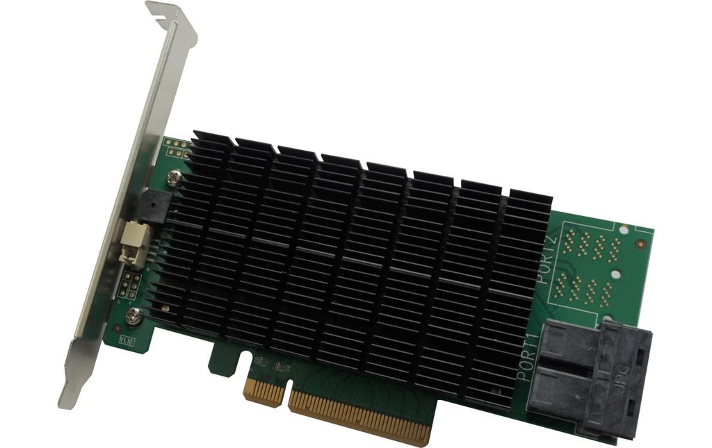 Highpoint Contrôleur RAID RocketRAID 3720C 2x SFF-8643, PCI-Ex8v3