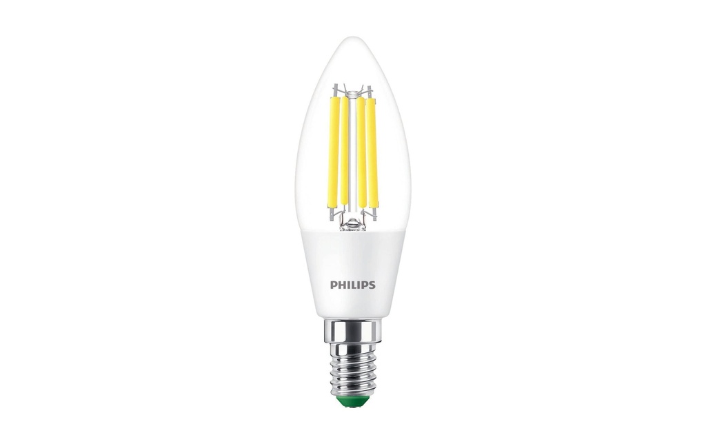 Philips Bougie E14 LED, ultra-efficace, blanc neutre, remplacement de 40W