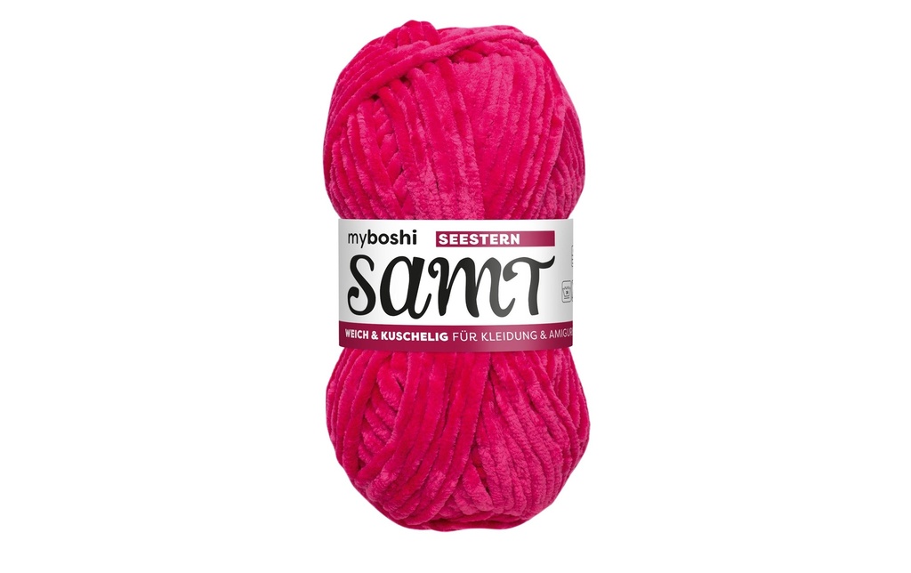 myBoshi Laine Velours chenille étoile de mer 100 g, 100 m