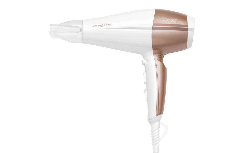 Profi Care Sèche-cheveux PC-HT 3010 Blanc / Champagne