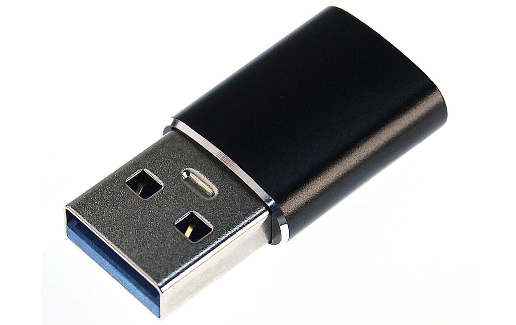 STEFFEN Adaptateur USB-A à USB-C Connecteur USB A - Prise USB C