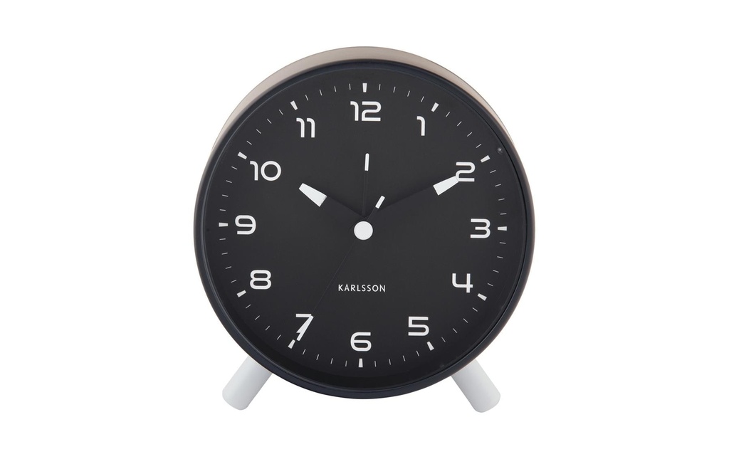 KARLSSON Réveil classique Orgullo Black