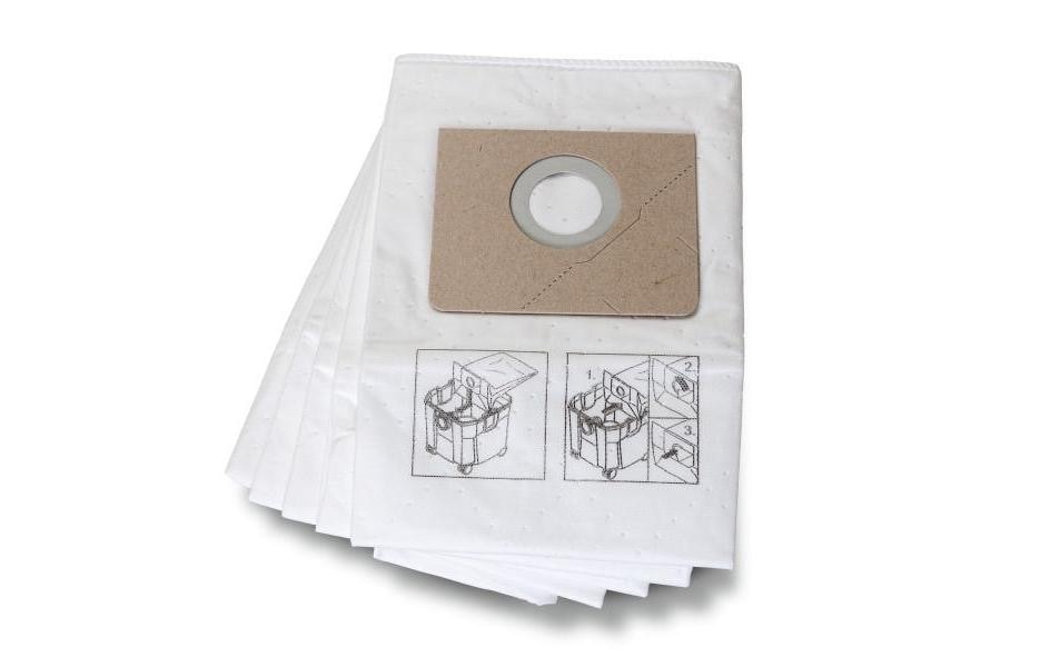 Fein Sac filtrant pour aspirateur 25 litres 5 pièces