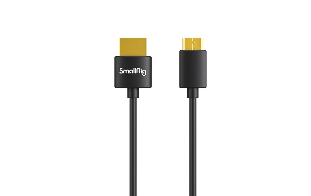 Smallrig Câble de données Ultra Slim 4K Mini-HDMI (HDMI-C) - HDMI, 0.55 m