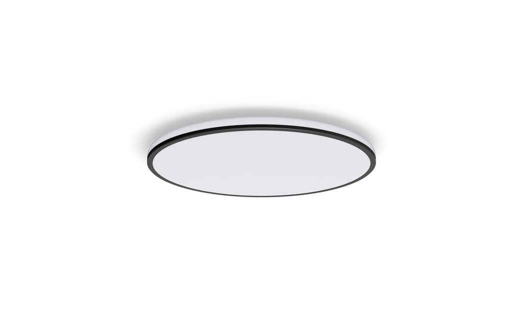 Philips Ozziet plafonnier noir 2500 lm SceneSwitch