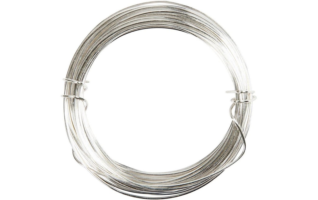 Creativ Company Fil d’argent 10 m Plaqué argent