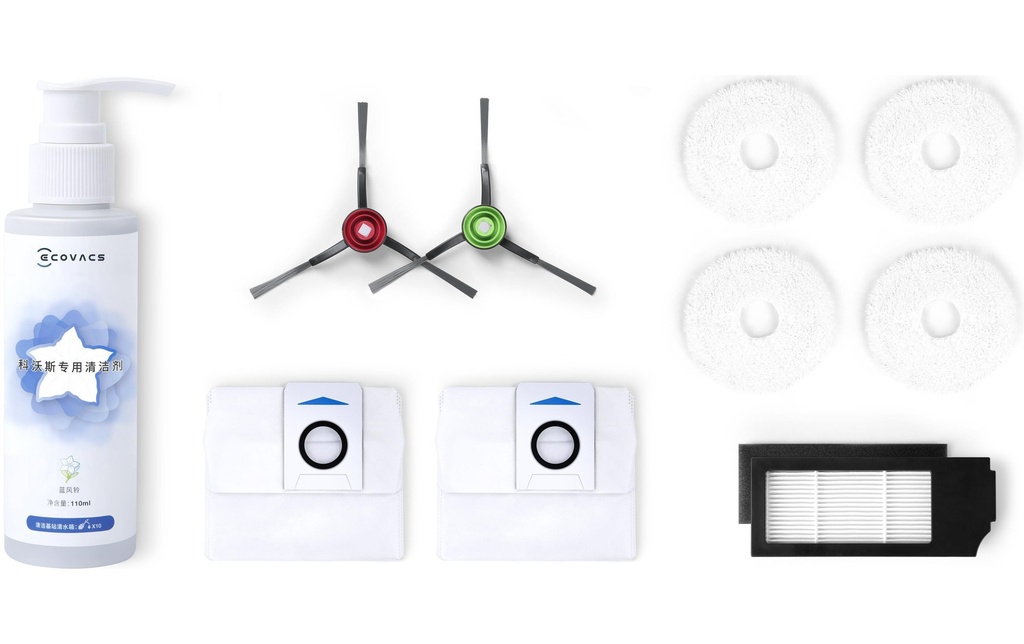 Ecovacs Jeux d’accessoires D-KT01-0027 pour Deebot X1 Omni