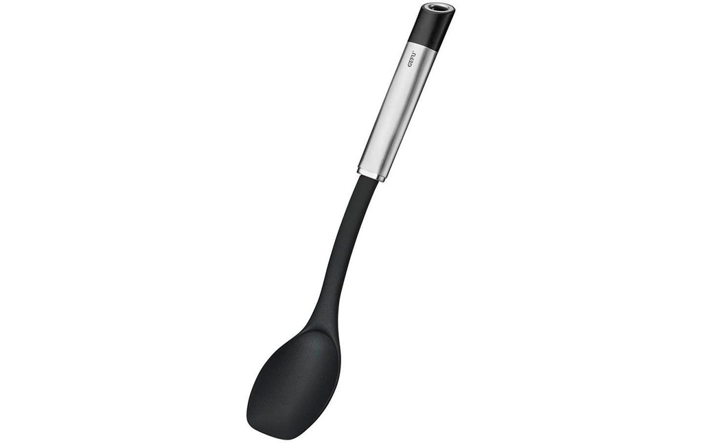 GEFU Grande cuillère Primeline 33,3 cm, Noir/Argenté