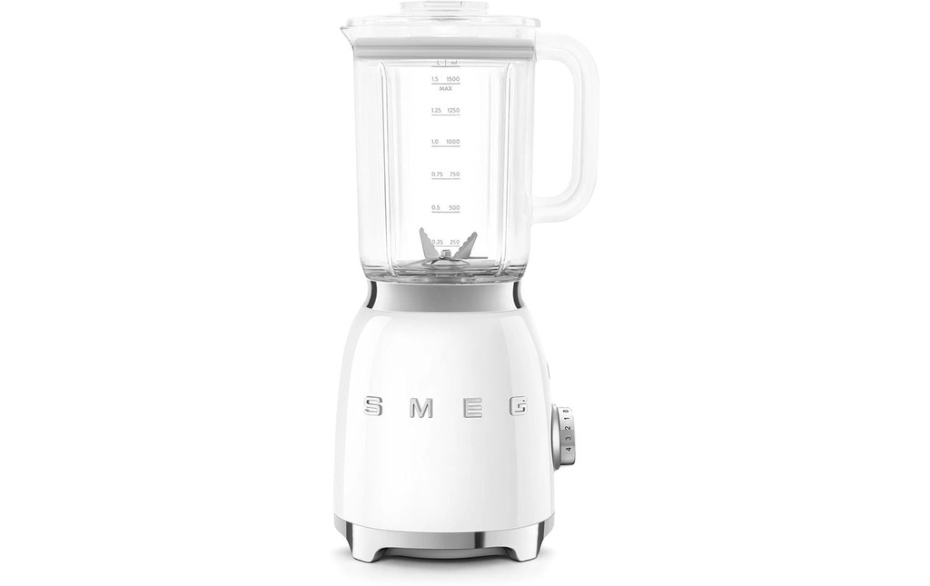 SMEG Mixeur 50's Style BLF03WHEU Blanc