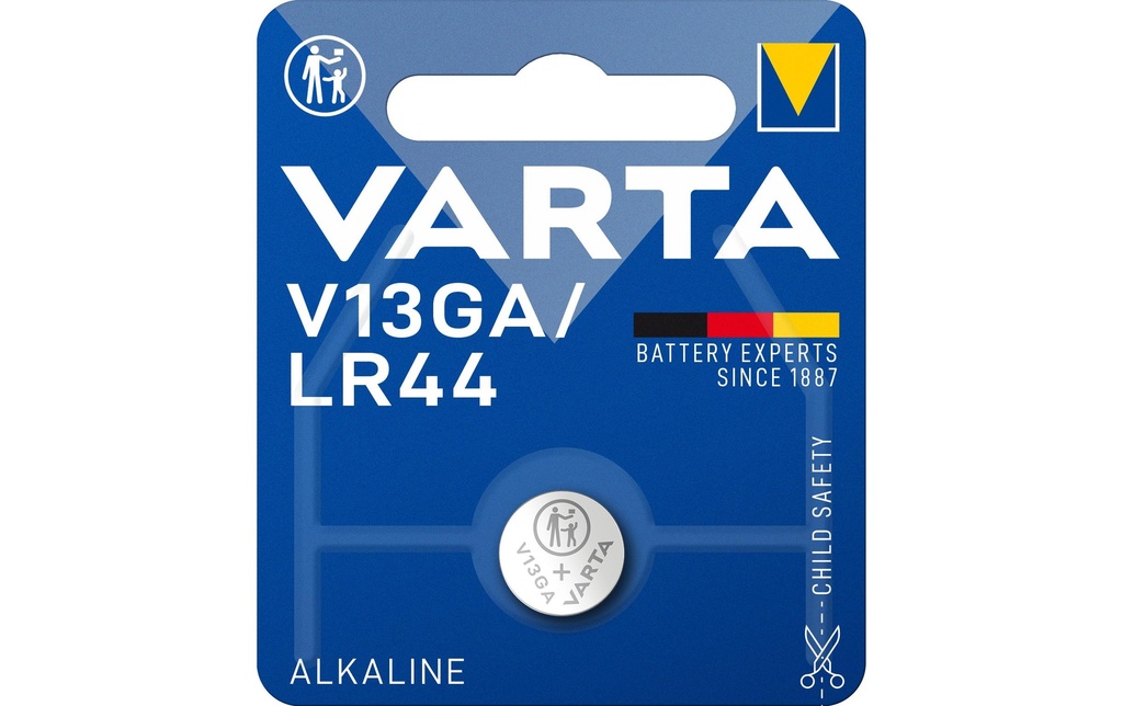 Varta Pile bouton V13GA / LR44 , 1 Pièce/s