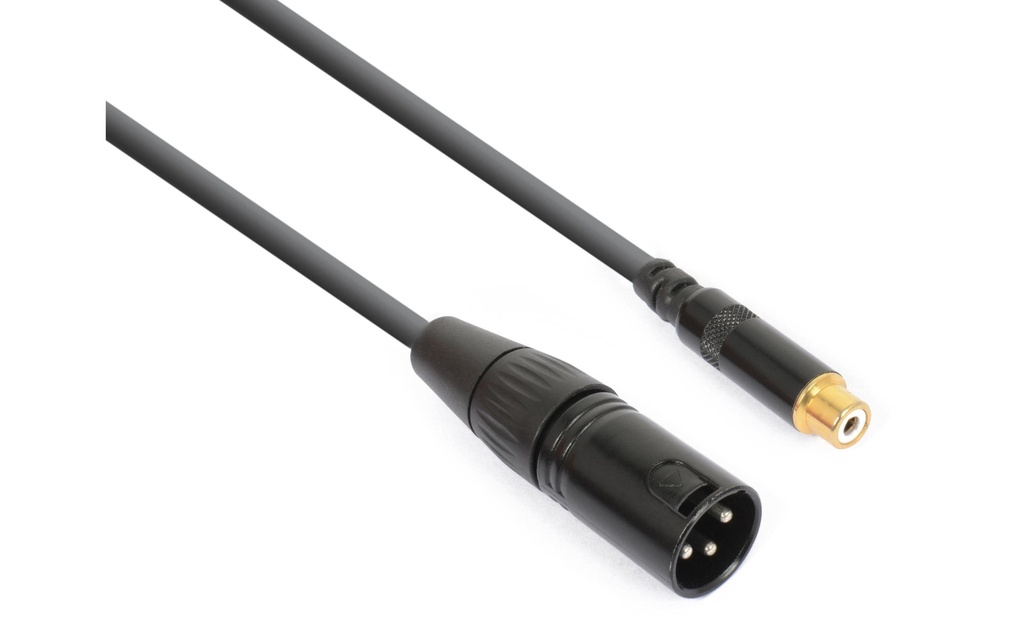 PD Connex CX134 XLR 3 pôles, mâle - Cinch 0.15 m