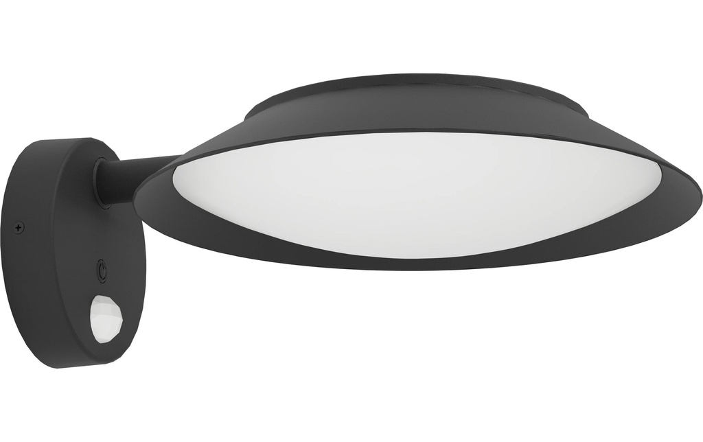 EGLO Leuchten Cerissi Applique solaire à LED avec capteur