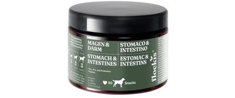 flockis Supplément alimentaire pour chiens Estomac et intestin 270 g